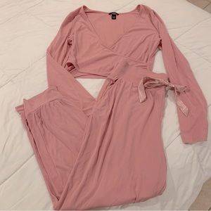 Victoria’s Secret Crop Top Jogger Lounge Set XL
